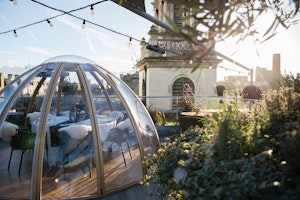 Winter Igloos - Mercer Roof Terrace