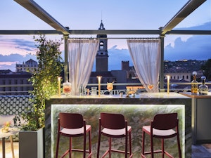 Terrazza Vista Verona at dusk