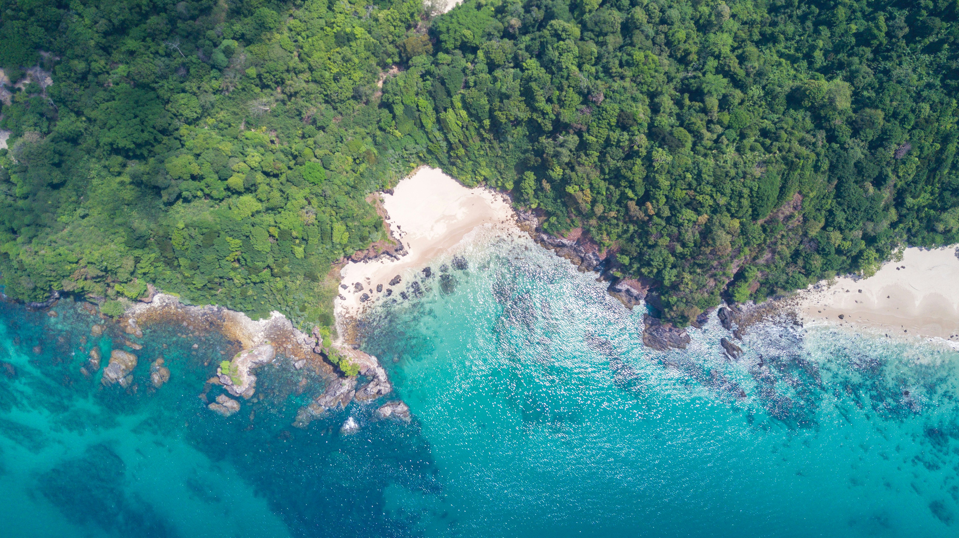 Beach Aerial View
