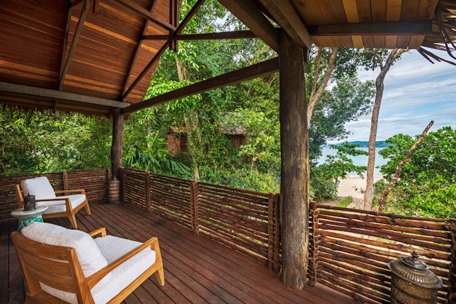 Treetop Villa Balcony with Ocean View