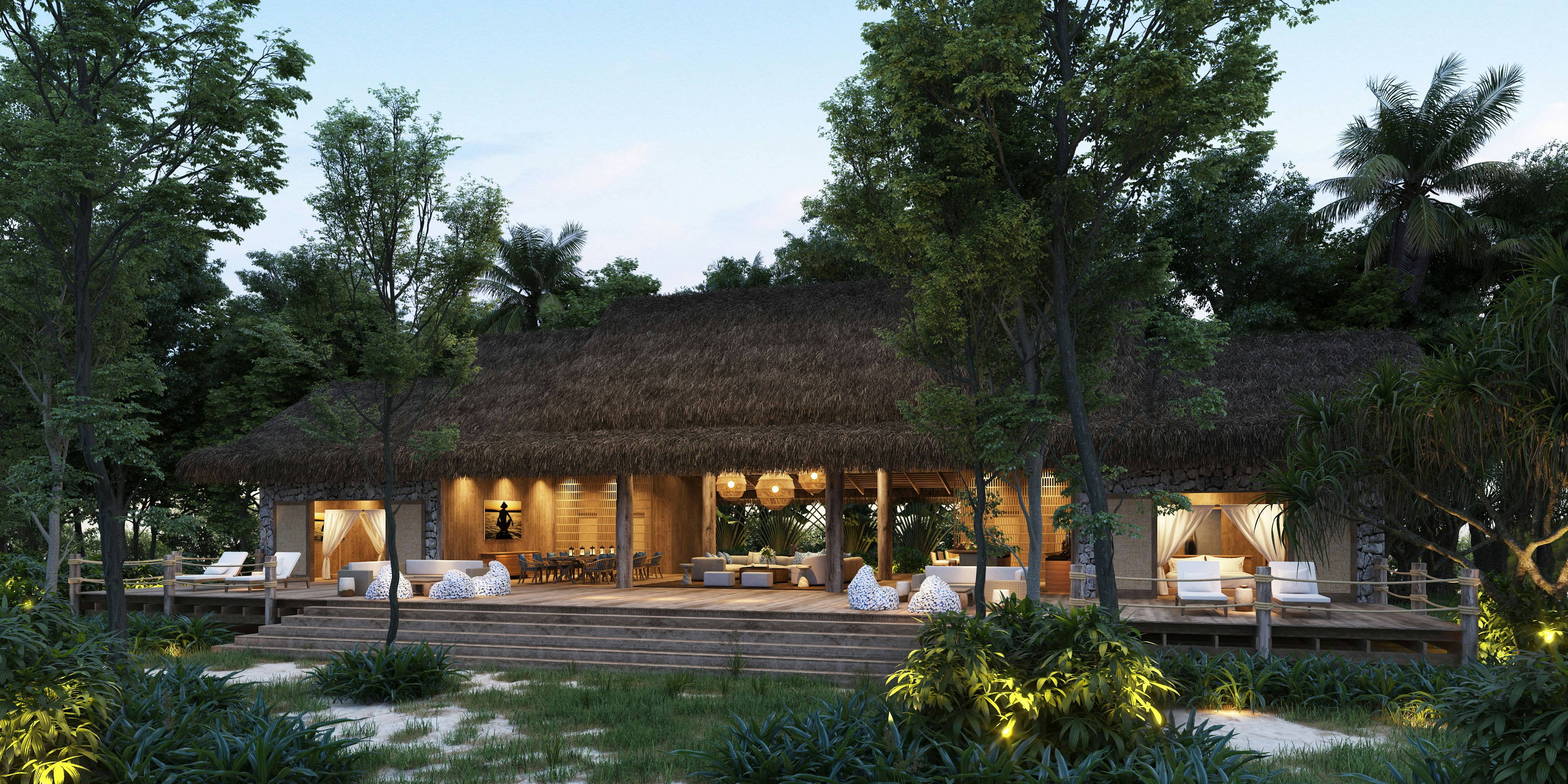 Honeymoon Beach Beach Lounge Exterior View