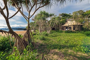 Tented Beach Villa Exterior