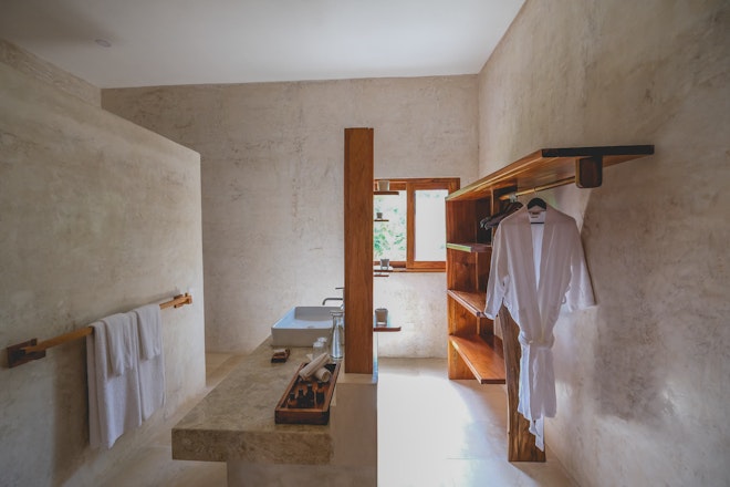 Junior Suite with Terrace - Bathroom