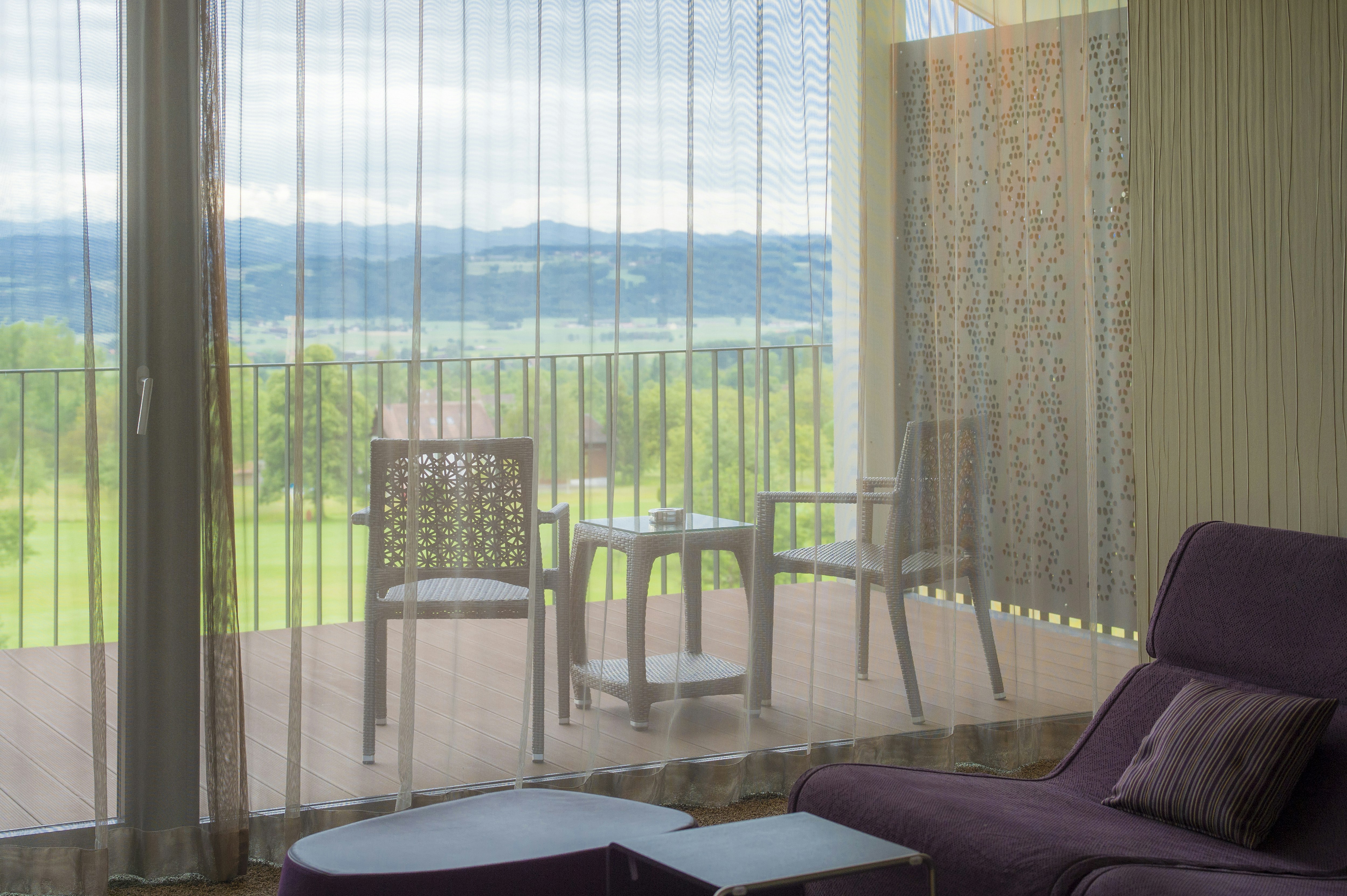 View from living room