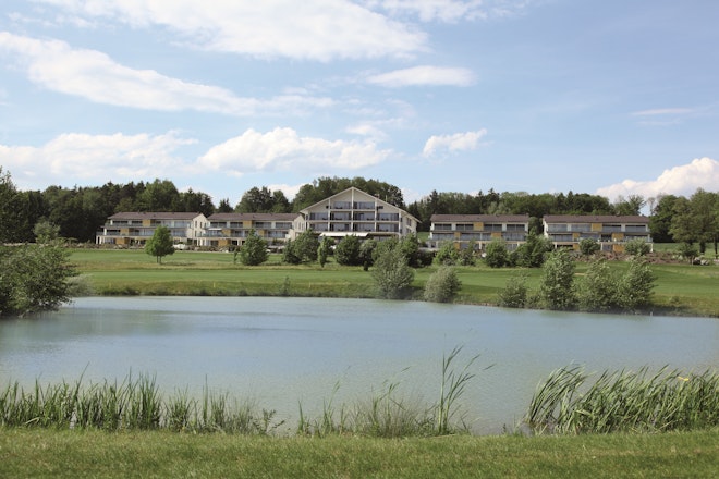 Hotel Exterior in Summer