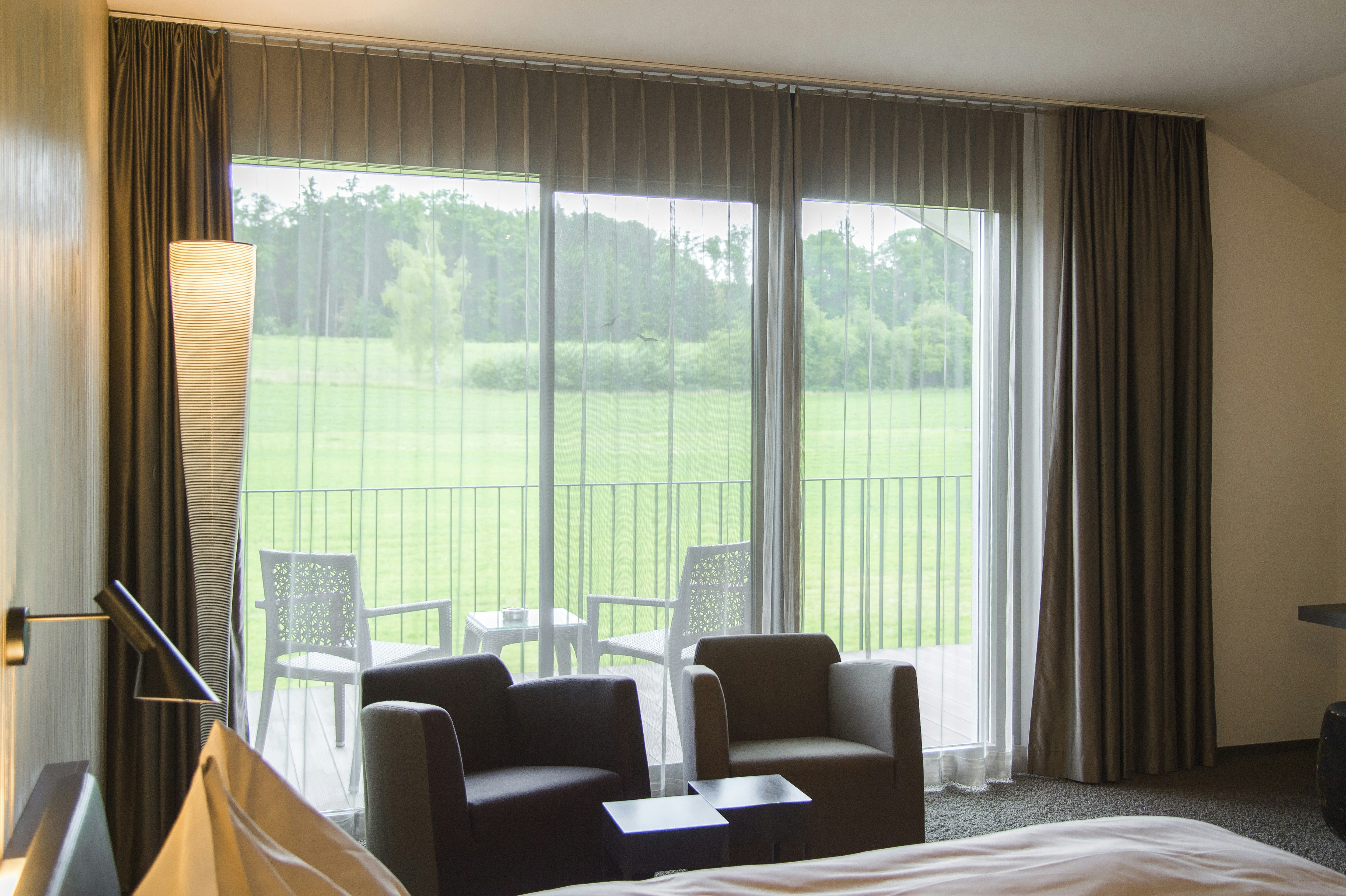 Living room double room balcony