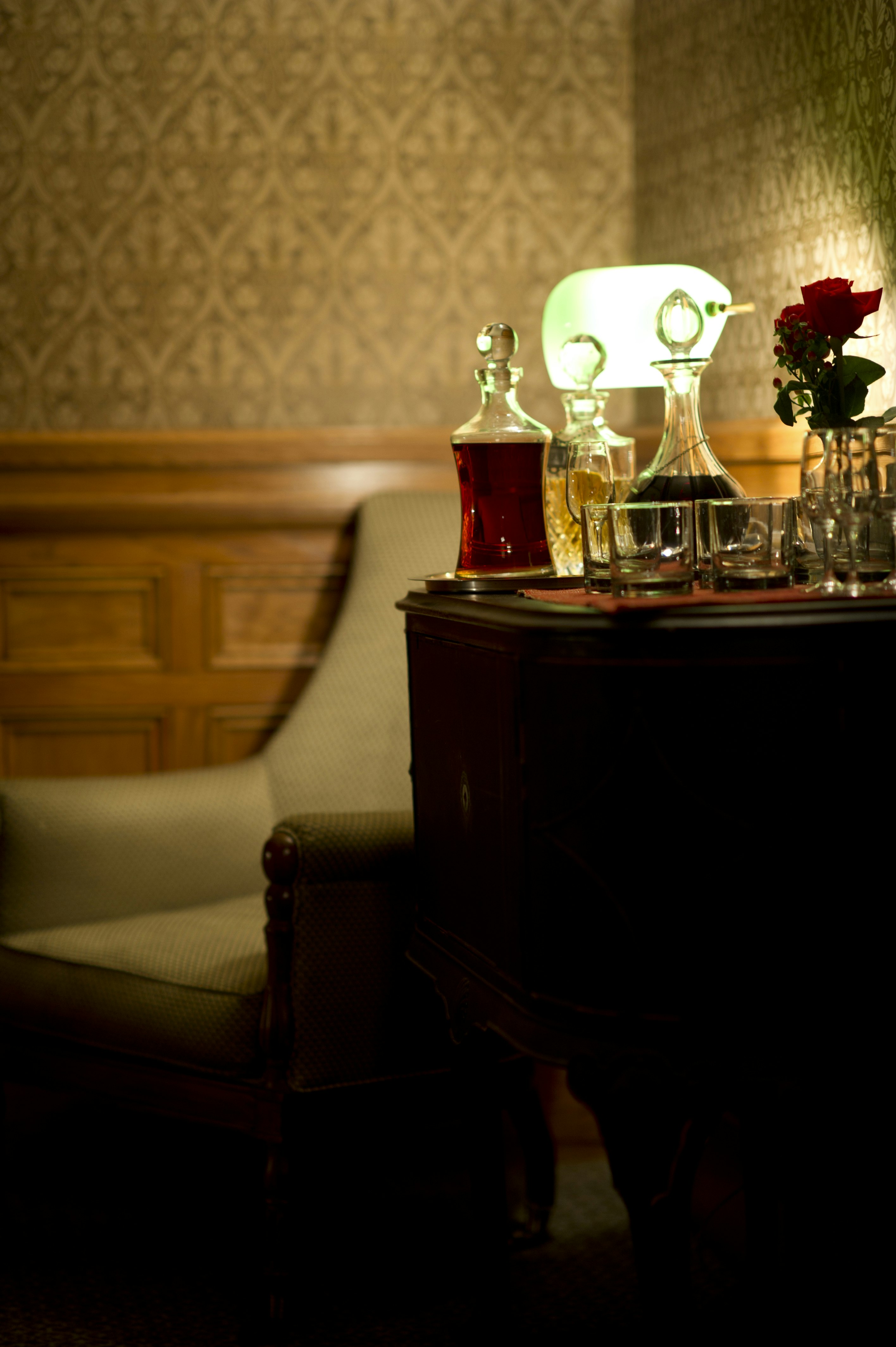 Complimentary Sherry & Brandy