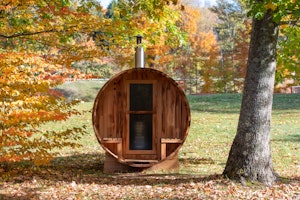 Wood Fired Sauna - The Yard