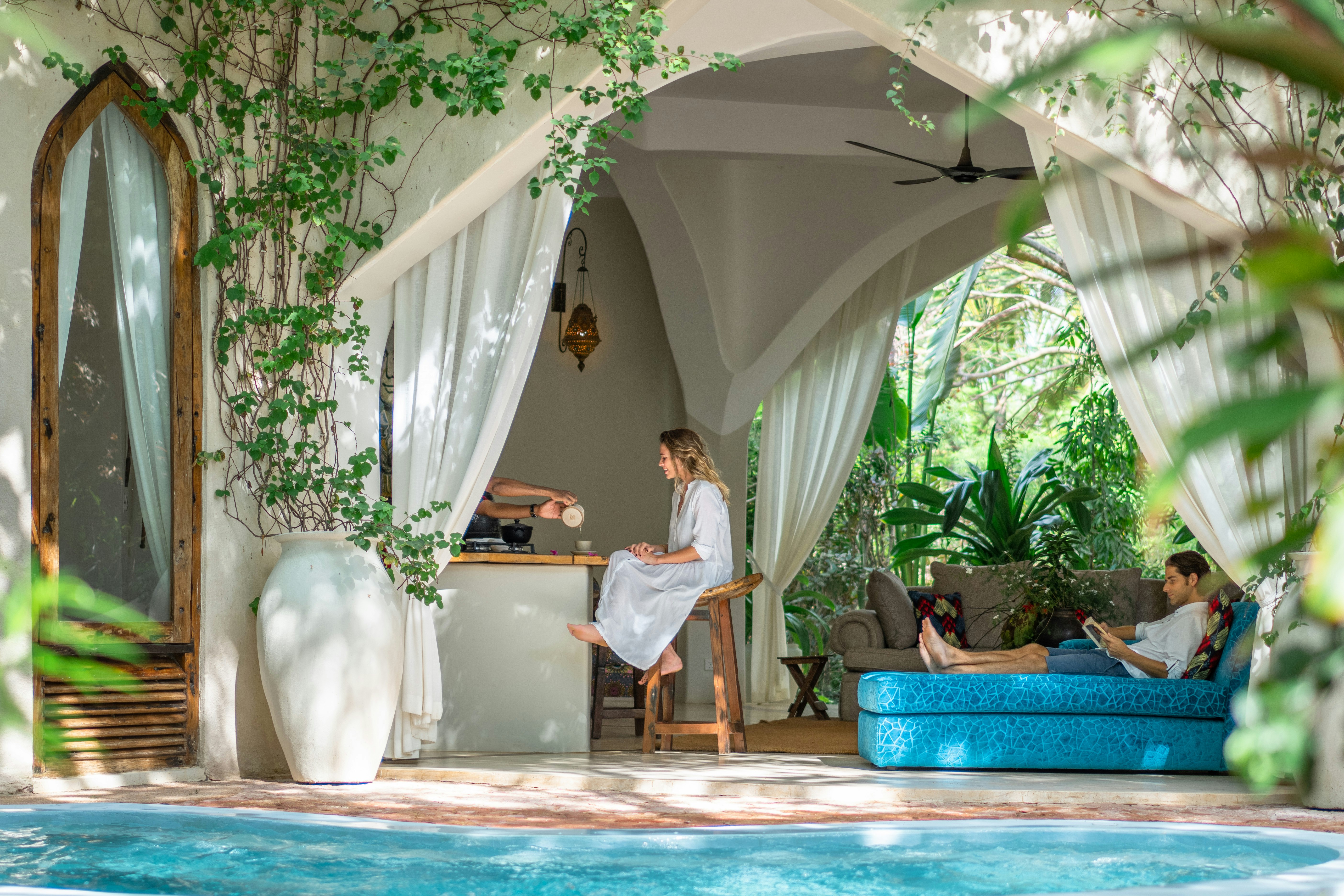 Villa Mlima - Lounge Area