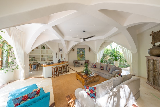 Villa Mbingu - Living Area