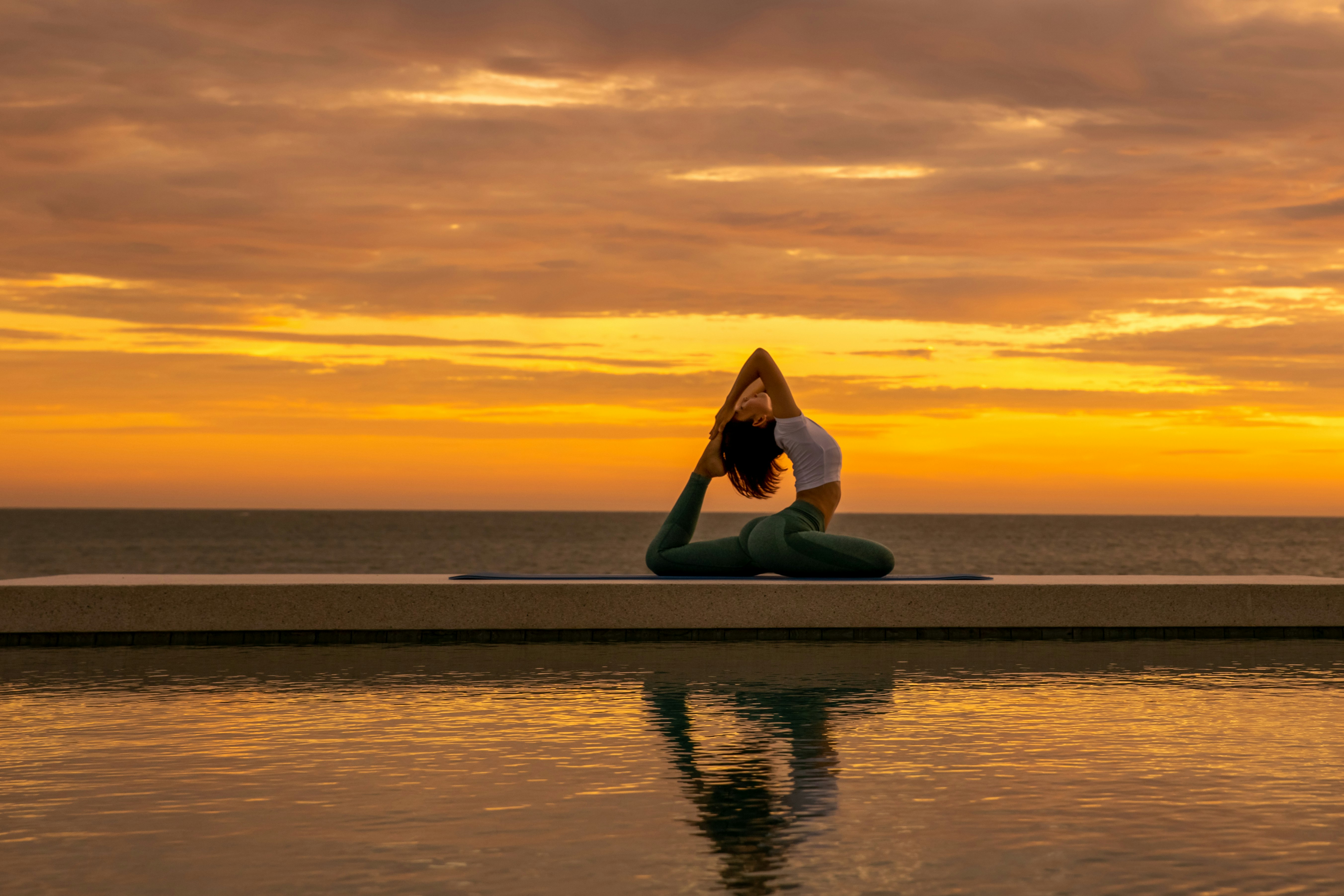 Yoga at Sunset