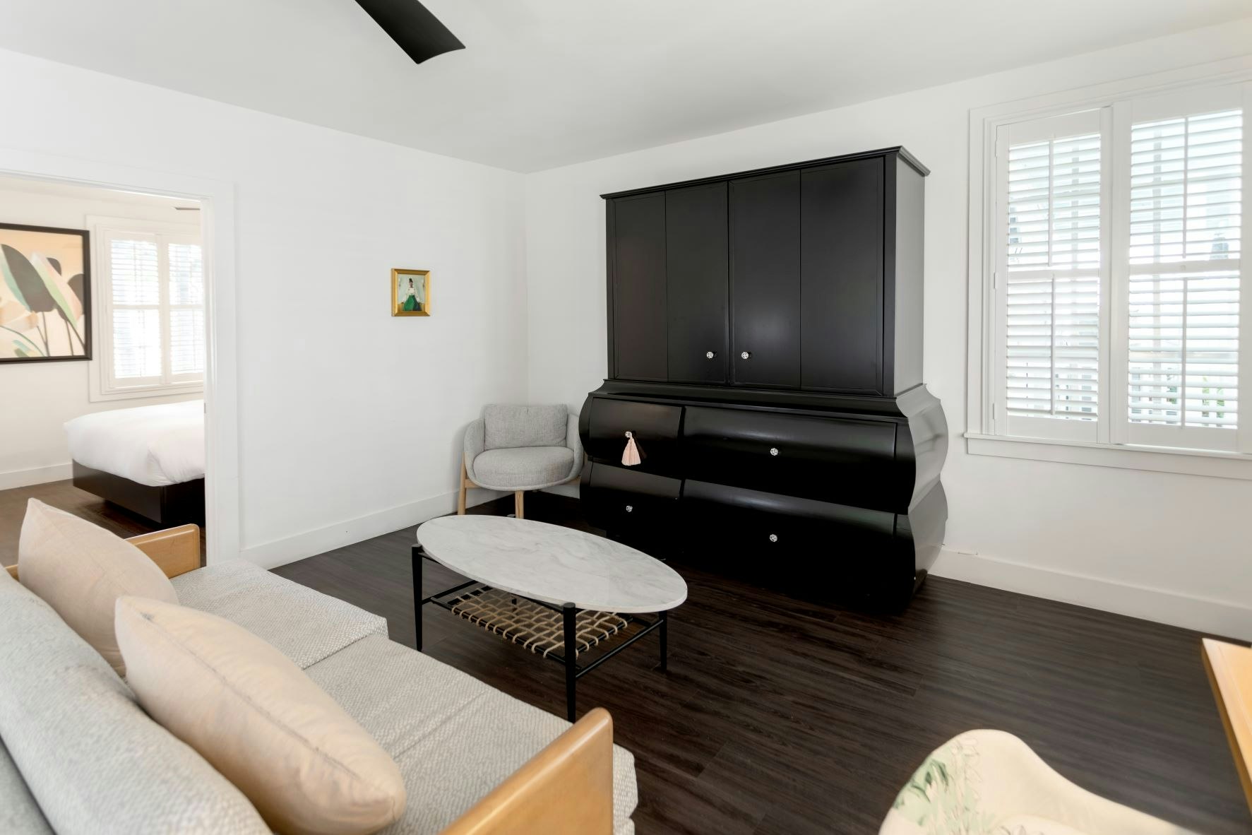 One Bedroom Suite - Living Area