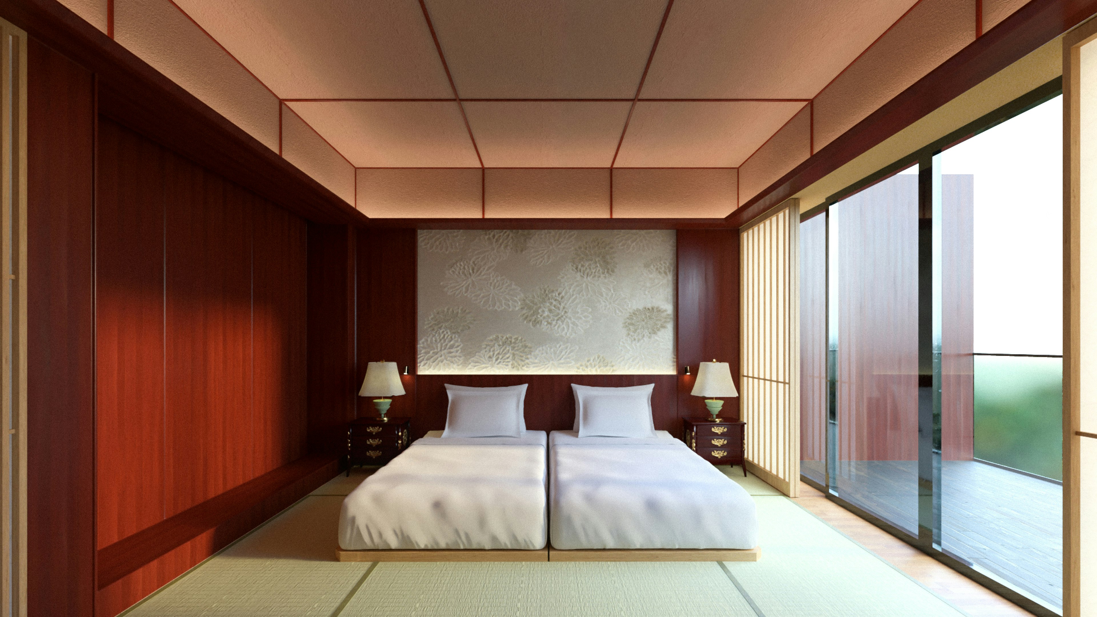 Forest Suite - Bedroom