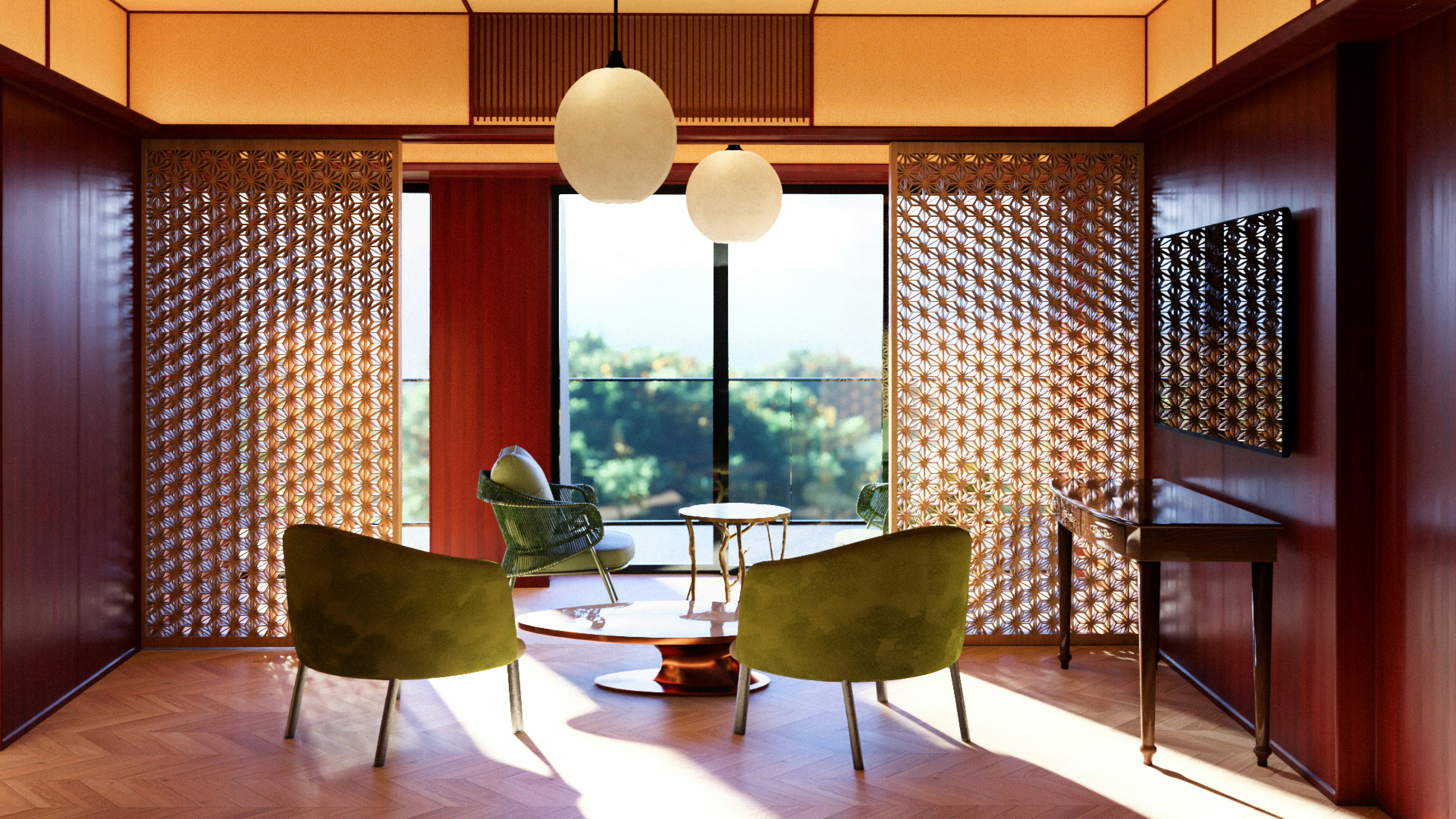 Forest Suite - Living Area