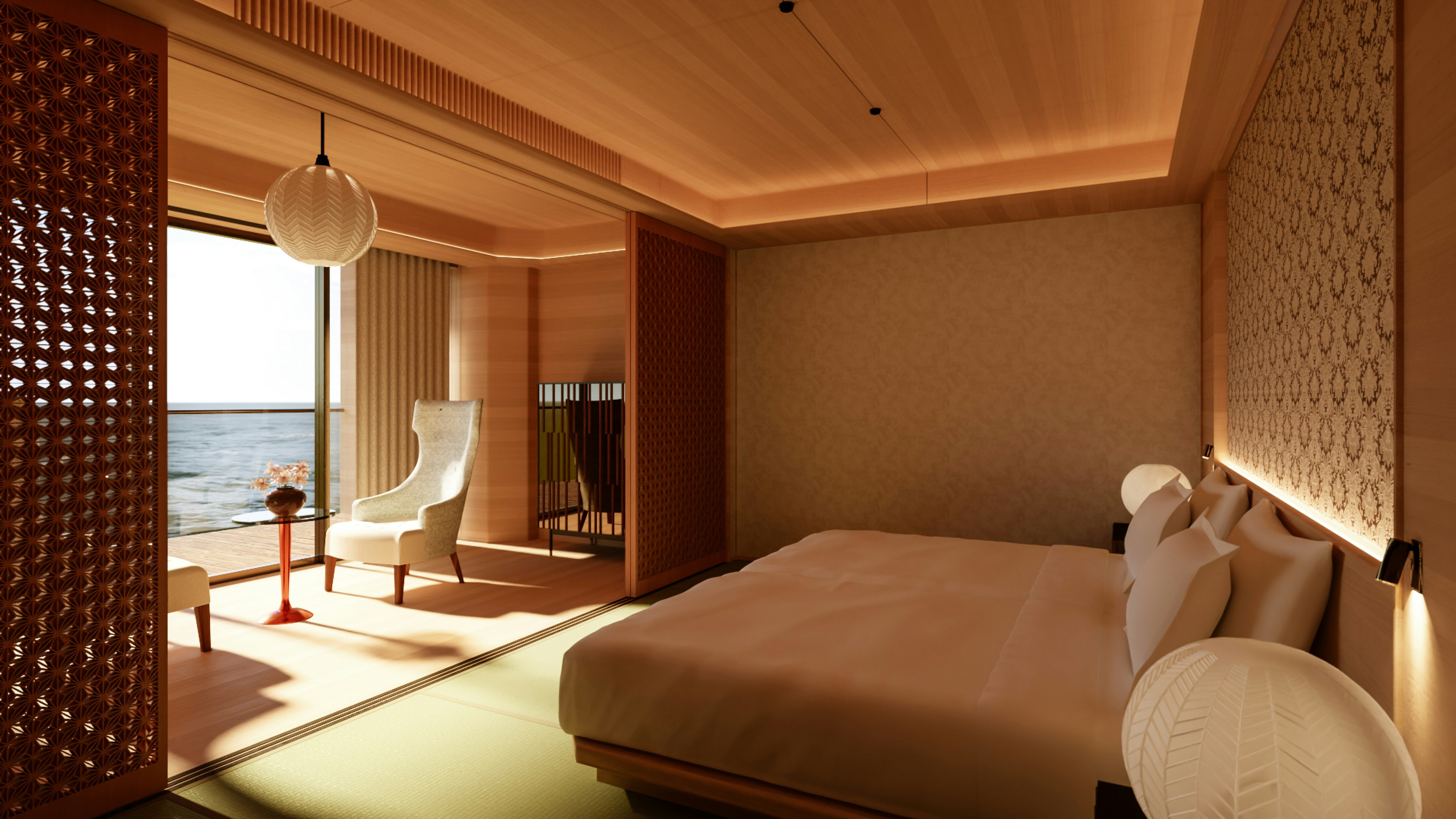 Ocean Deluxe - Bedroom