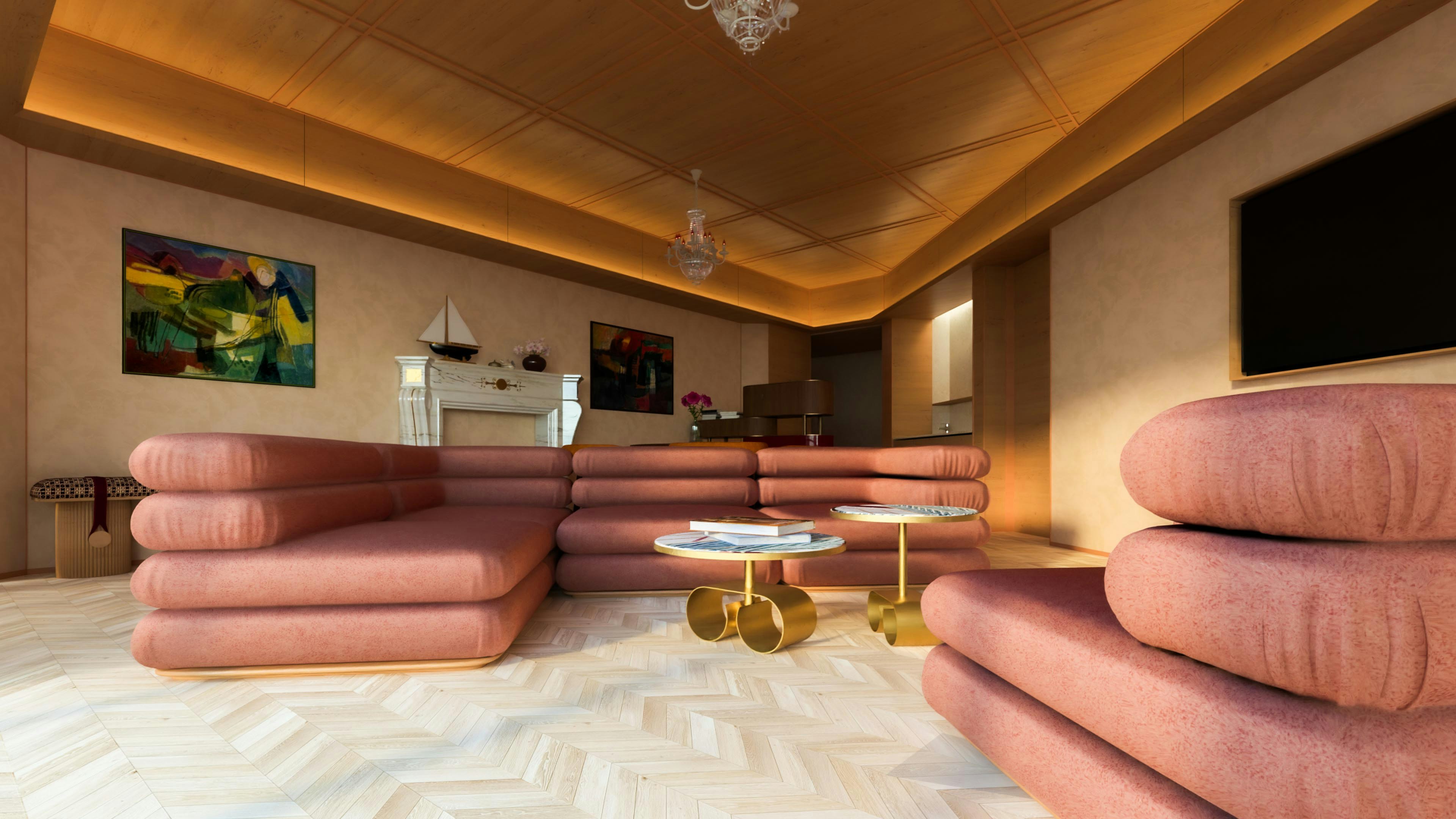 Penthouse Suite - Living Area