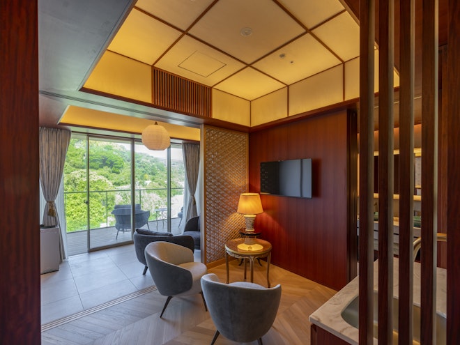 Premium Room - Living Area