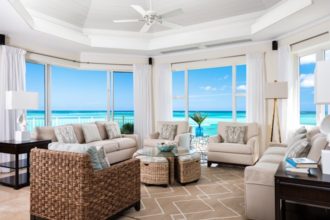 Premier Ocean Front 3 Bedroom Suite - Living Area