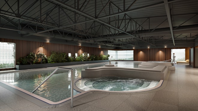 Indoor Pool and Jacuzzi