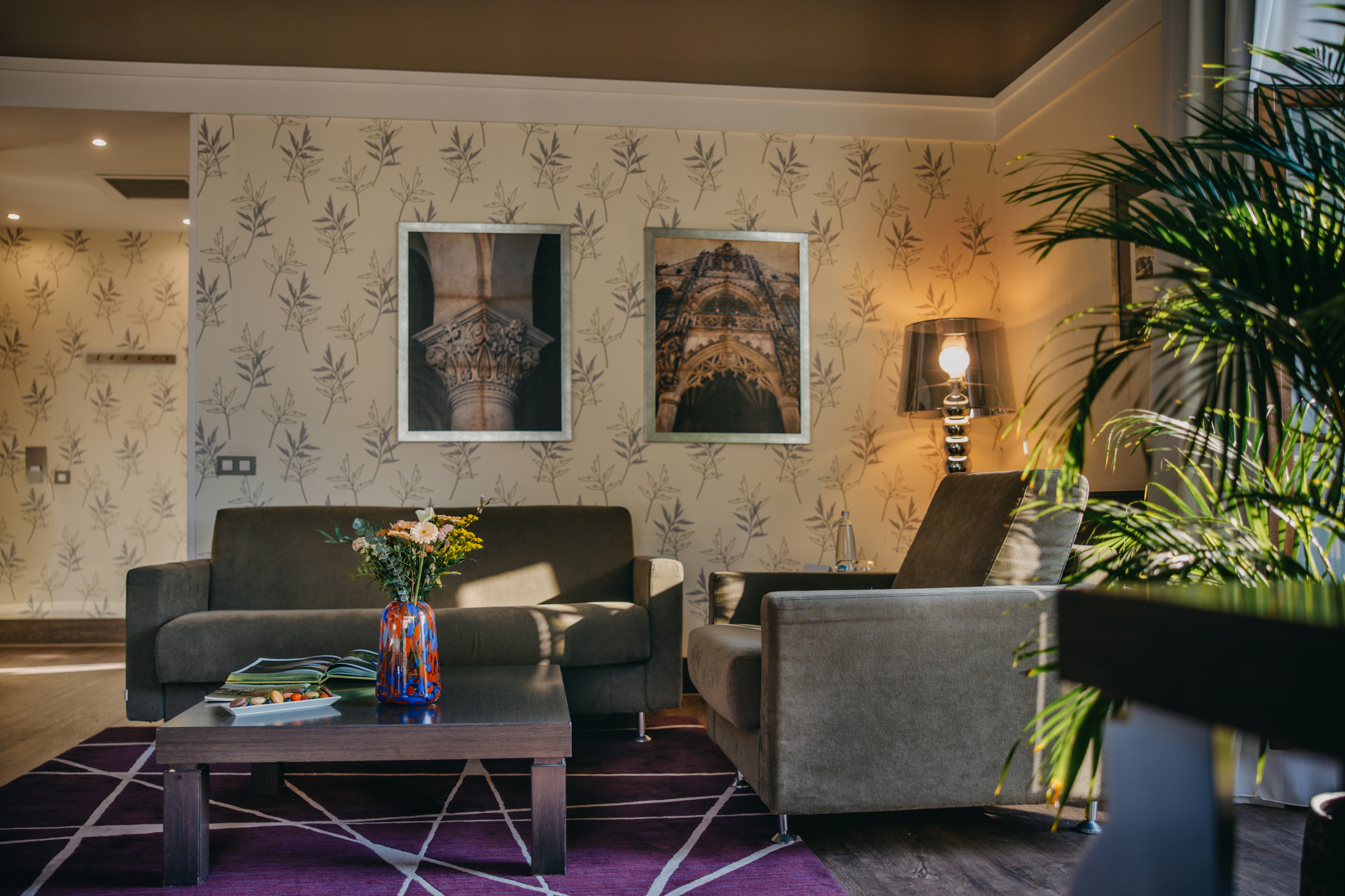 Deluxe Two-Bedroom Suite - Living Area