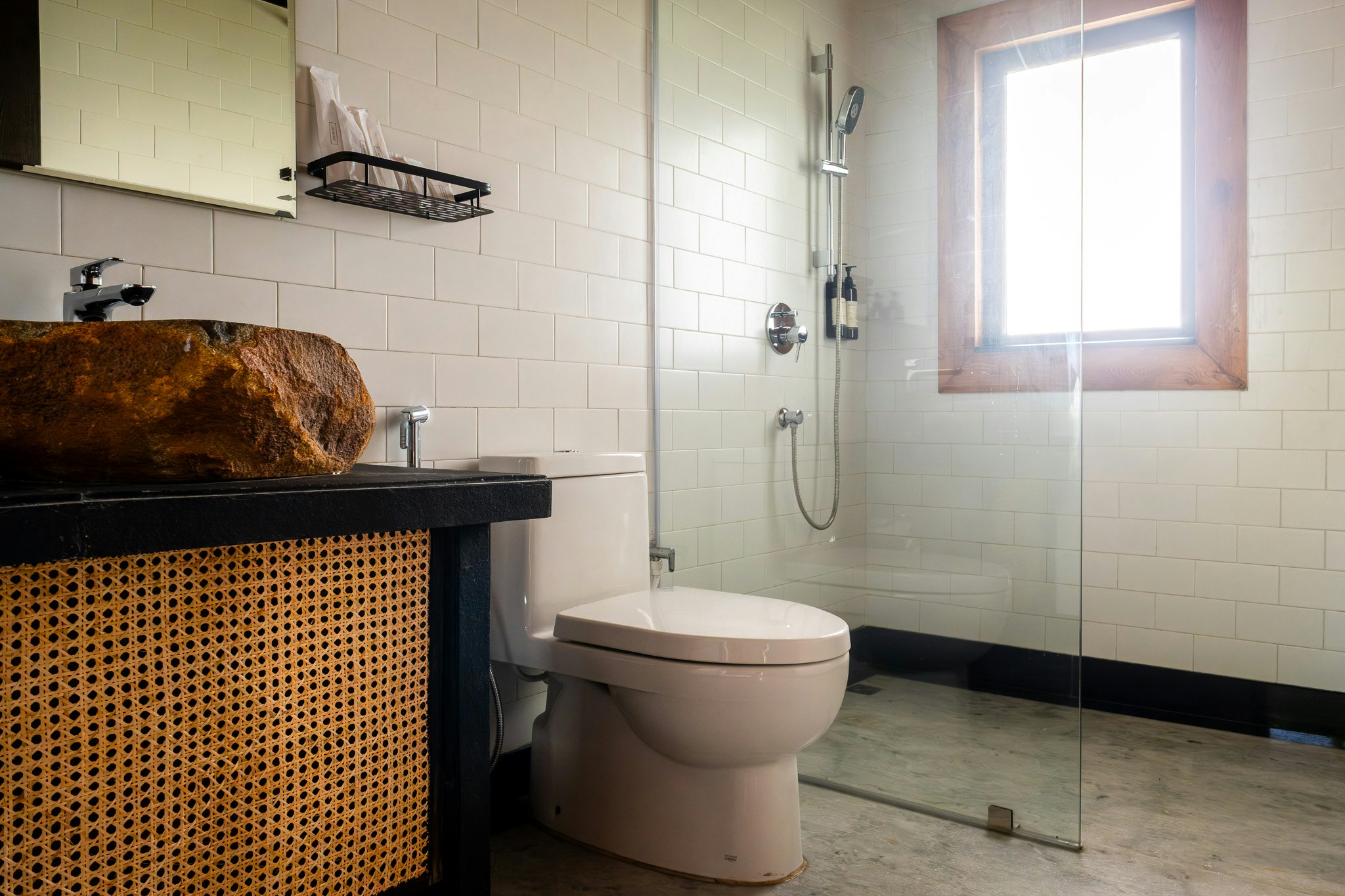 Safari Room with Balcony - Bathroom