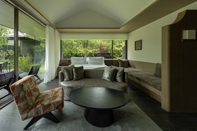 Courtyard Camping Pavilion B - Living Area