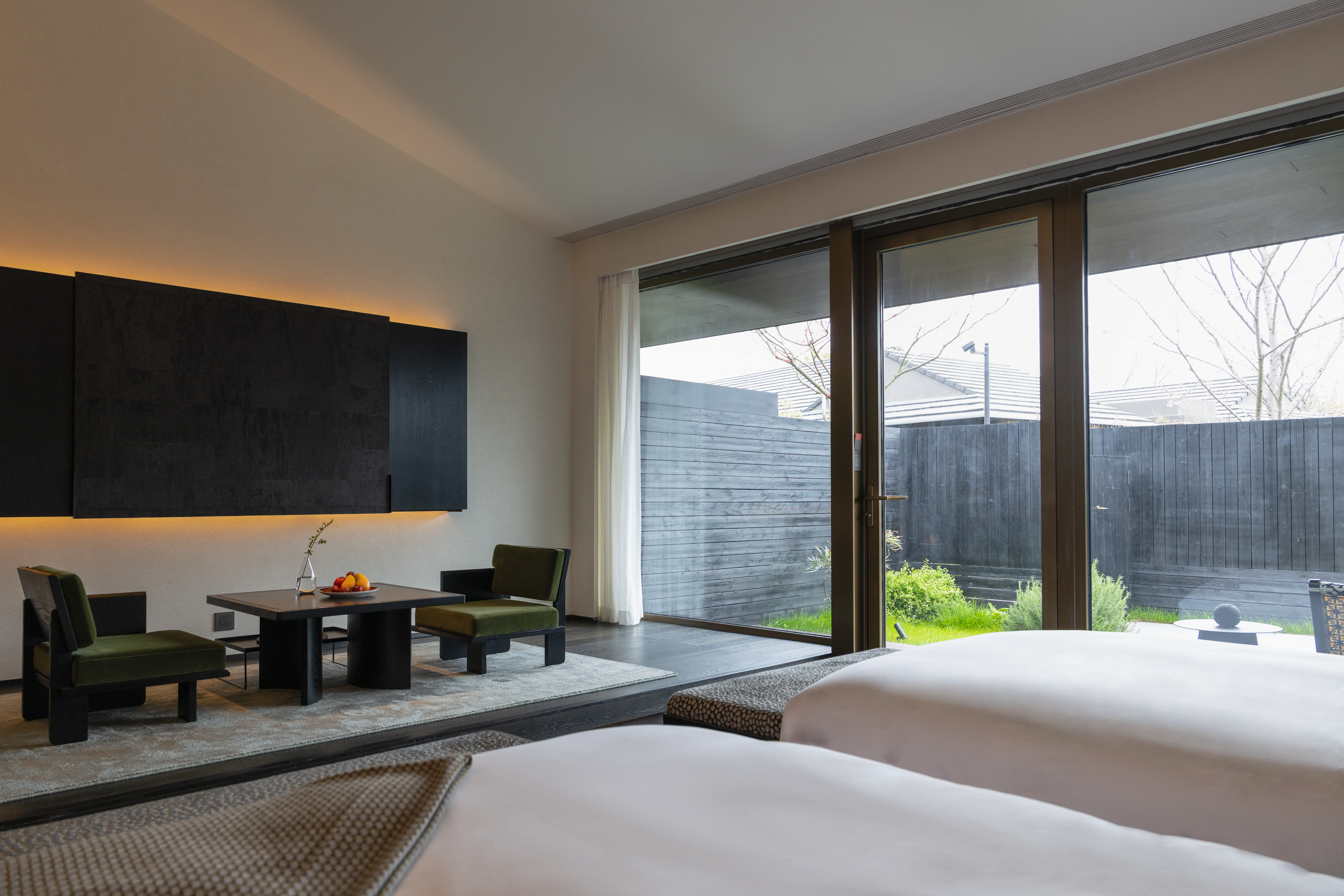 Courtyard Twin - Bedroom