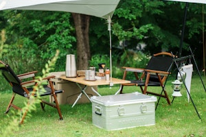 Deluxe Courtyard Camping Suite - Outdoor Area