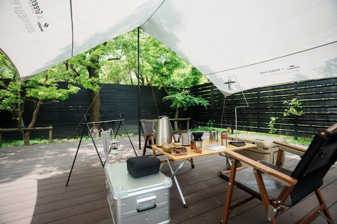 Courtyard Camping Pavilion B - Outdoor Area