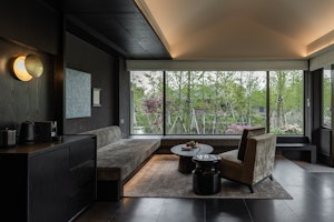 Courtyard Camping Pavilion A - Living Area