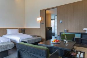 Courtyard Twin - Bedroom