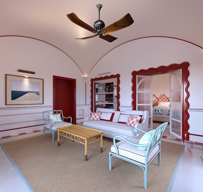 Queen Victoria Suite - Living Area