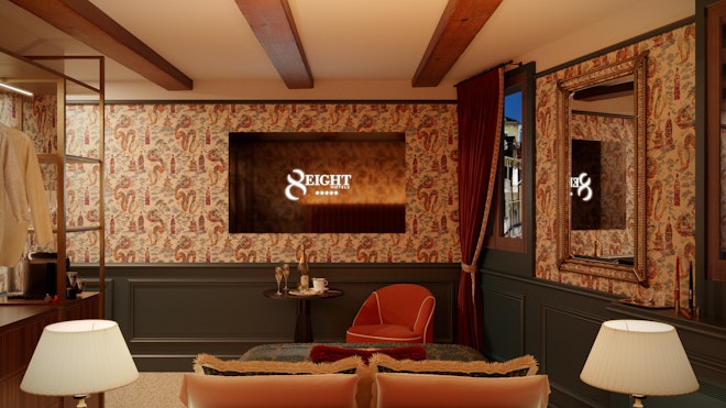 Studio Room - Living Area