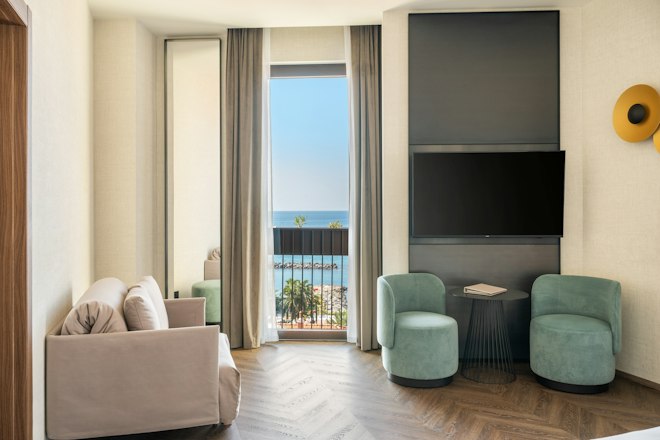 Junior Suite Sea View - Living Area