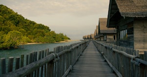 Overwater Villa Walkway