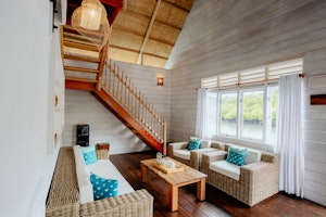 Signature Overwater Villa - Living Area