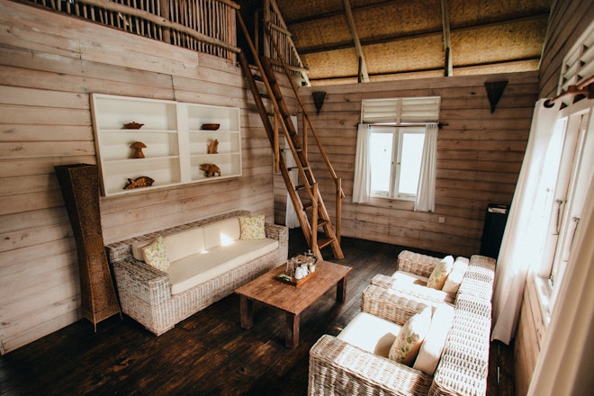 Overwater Villa - Living Area