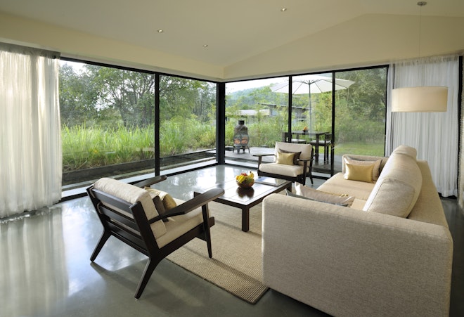 One Bedroom Garden Pool Villa - Living Area