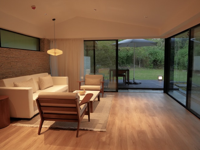 One Bedroom Garden Pool Villa - Living Area