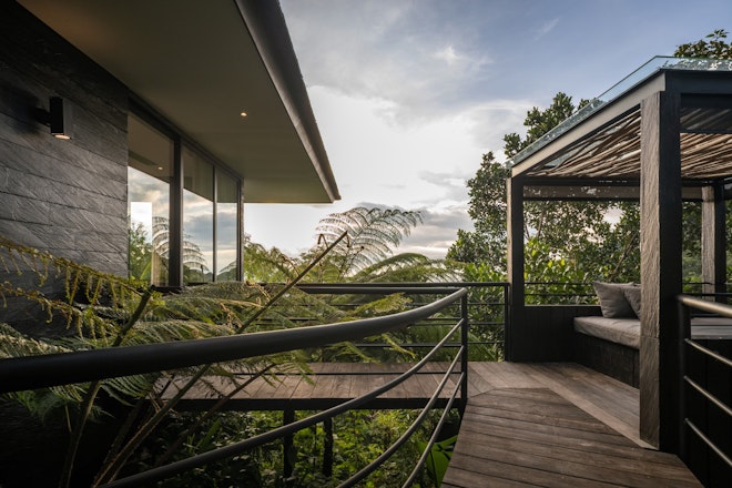 Studio Cabin with Cabana - Walkway