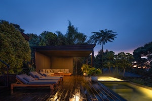 Pool - Evening