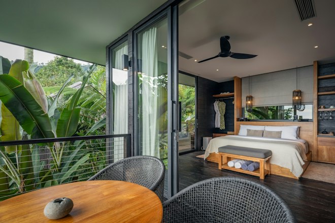 Studio Cabin - Bedroom