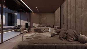 The Penthouse Living Area