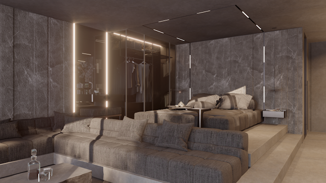The Sanctum - Bedroom
