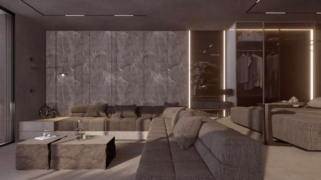 The Sanctum - Living Area