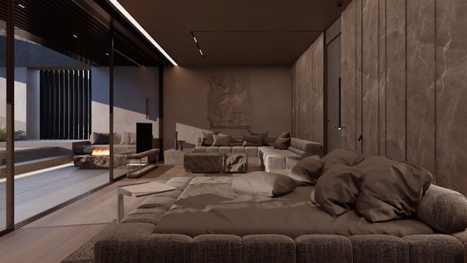 The Penthouse - Living Area