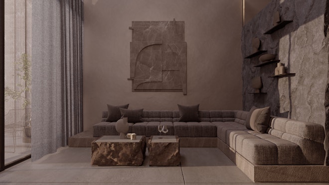 The Atrium - Living Area