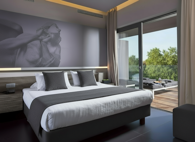 Garden View Suite - Bedroom
