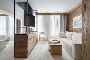 Deluxe Suite Park View - Living Area