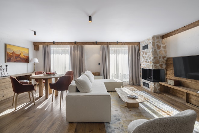Mountain Luxury Apartment - Living Area